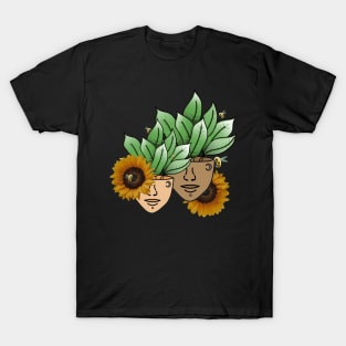 Save the Bees - Tropical House Plants T-Shirt